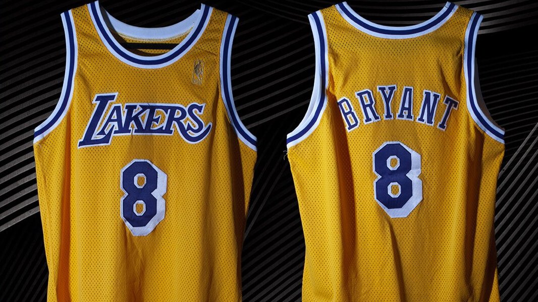 Kobe Bryant Game-Worn Rookie Jersey Sells For $2.735 Million