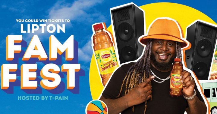 Lipton Iced Tea and T-Pain are Throwing the Ultimate Block Party - Lipton’s Fam Fest