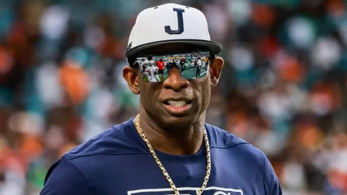 Deion Sanders Will Donate Half His Salary Towards Completion of Jackson State's Football Facility