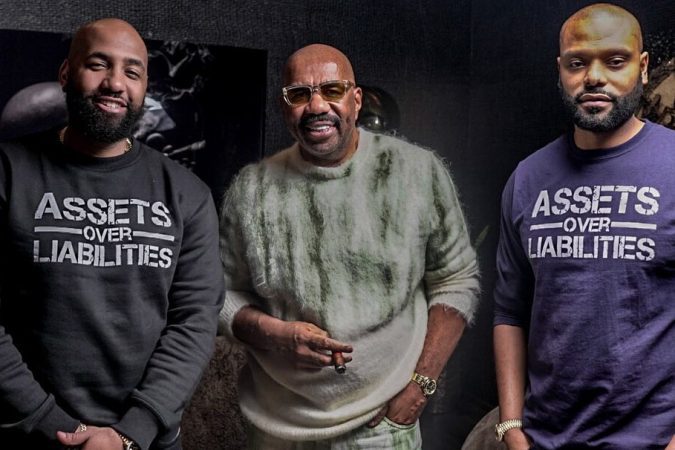 Steve Harvey Joins Earn Your Leisure Hosts, Rashad Bilal and Troy Millings for Invest Fest 2022 in Atlanta, Geogia