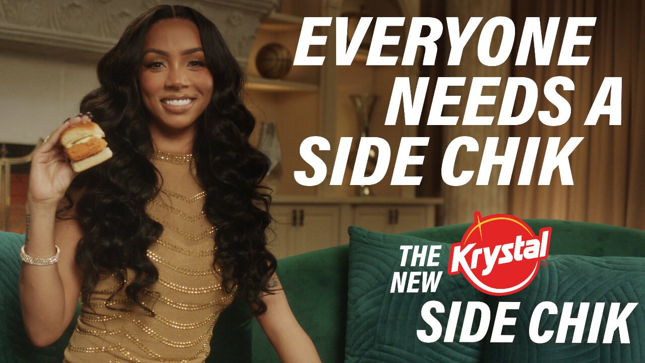 Krystal Restaurants and 2 Chainz Launch Side Chik Campaign With Brittany Renner