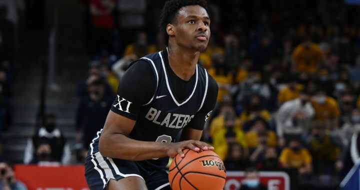 Bronny James Signs Name, Likeness, Image Deal With Nike