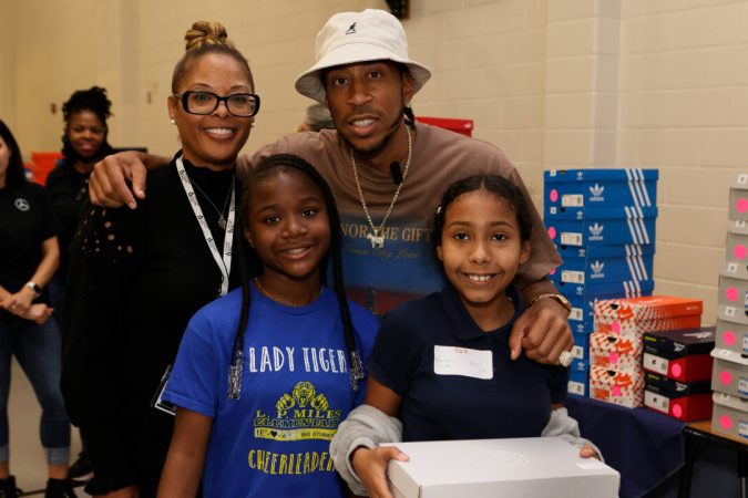 Ludacris Teams With Mercedes-Benz to Gift 1,270 Pairs of New Footwear to Atlanta Students