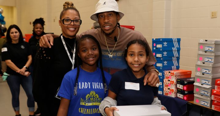 Ludacris Teams With Mercedes-Benz to Gift 1,270 Pairs of New Footwear to Atlanta Students