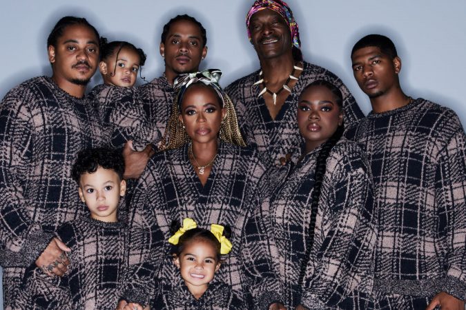 Three Generations of Snoop Dogg's Family Gather to be the Featured for Skims 2022 Holiday Collection