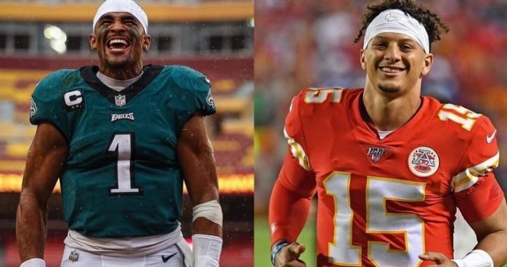 Patrick Mahomes, Jalen Hurts Make History As First Two Opposing Black Starting Quarterbacks in Super Bowl