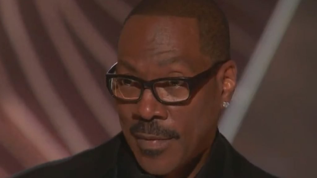 Eddie Murphy Shocks Golden Globes Audience During Acceptance Speech