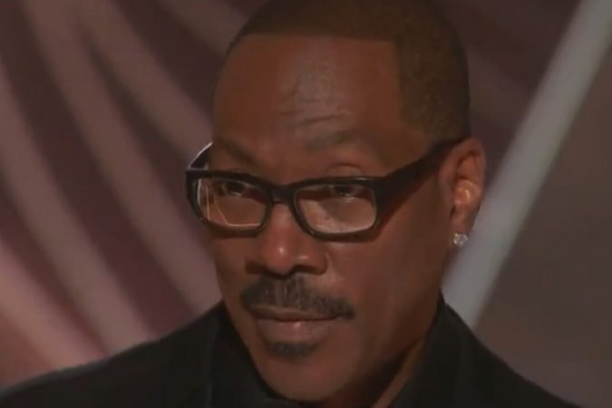 Eddie Murphy Shocks Golden Globes Audience During Acceptance Speech