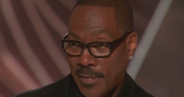 Eddie Murphy Shocks Golden Globes Audience During Acceptance Speech