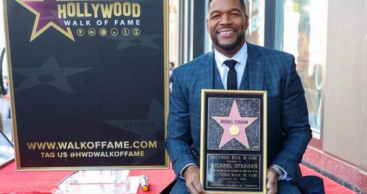 NFL Great Michael Strahan Honored With Star on Hollywood Walk of Fame