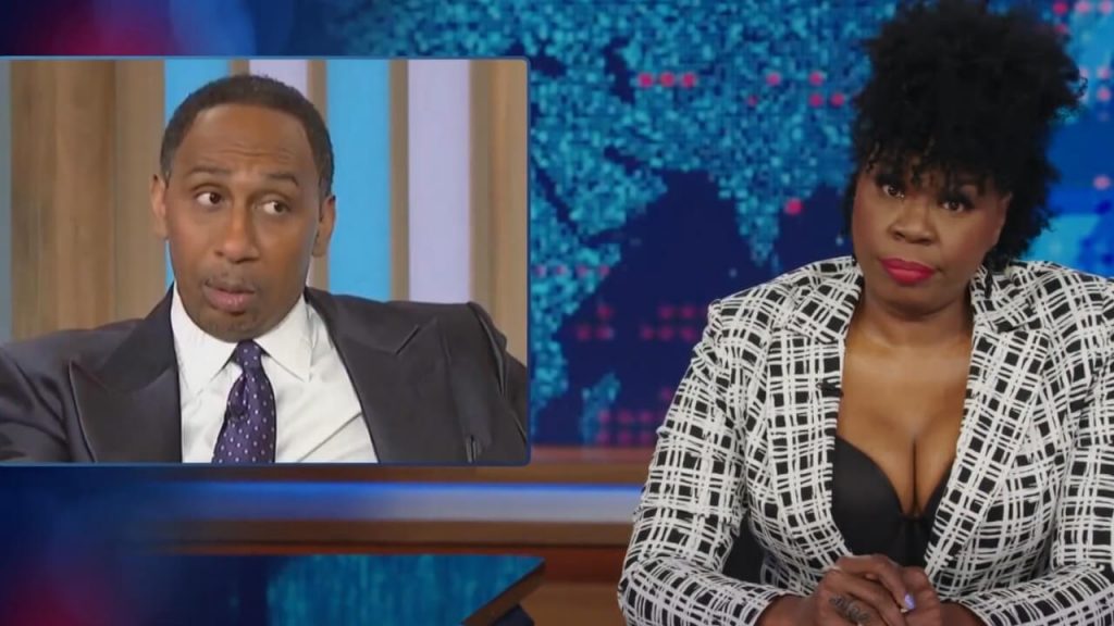Leslie Jones Tears Into Stephen A. Smith After Rihanna Apology