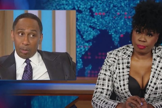 Leslie Jones Tears Into Stephen A. Smith After Rihanna Apology