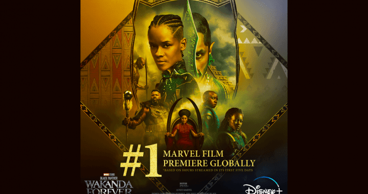 'Black Panther: Wakanda Forever’ is Disney+ Most-Streamed Marvel Movie Debut
