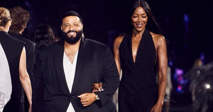 DJ Khaled Appears With Naomi Campbell in Runway Debut