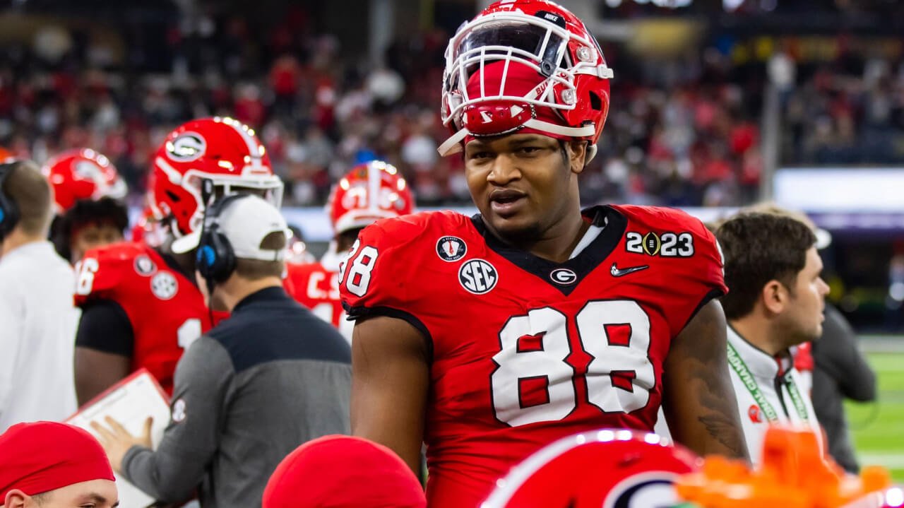 Georgia Football Player Jalen Carter Booked and Released For Alleged Role in Car Accident That Killed Teammate Devin Willock