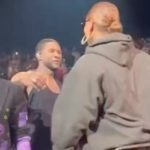 Usher Stops Show to Give Queen Latifah Her Flowers