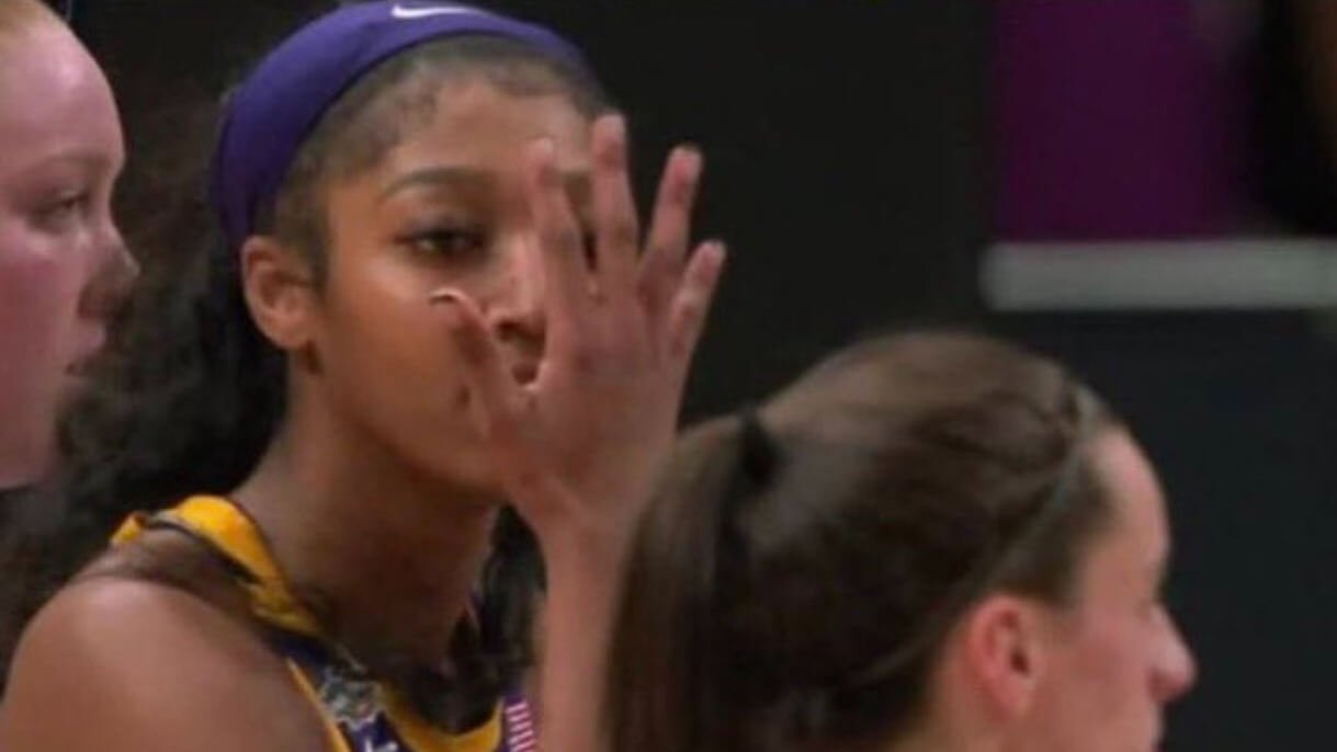 LSU's Angel Reese Repeats Iowa's Caitlin Clark's Taunt and it Causes Controversy