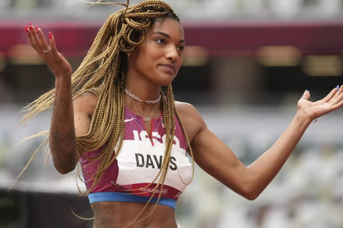 Olympian Tara Davis-Woodhall Stripped of Gold Medal After Testing Positive for Cannabis
