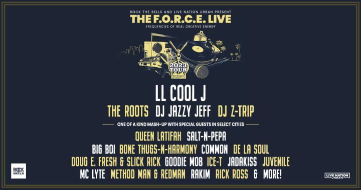 LL COOL J Hits the Road for First Time in 30 Years With The F.O.R.C.E. Live Tour
