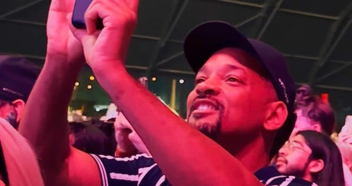 Will Smith Beams and Shows Off Expression of Pride When Daughter Willow Performs At Coachella