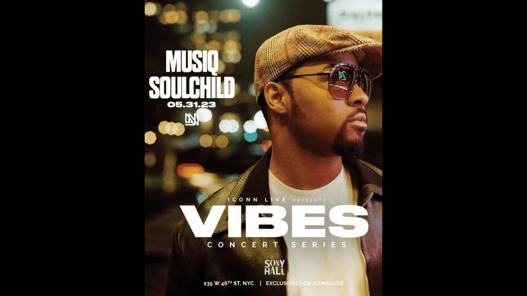 Ja Rules' Iconn Media Announces R&B Vibes Concert Featuring Musiq Soulchild On May 31