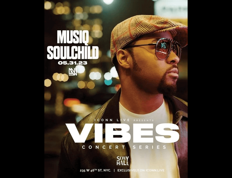 Ja Rules' Iconn Media Announces R&B Vibes Concert Featuring Musiq Soulchild On May 31