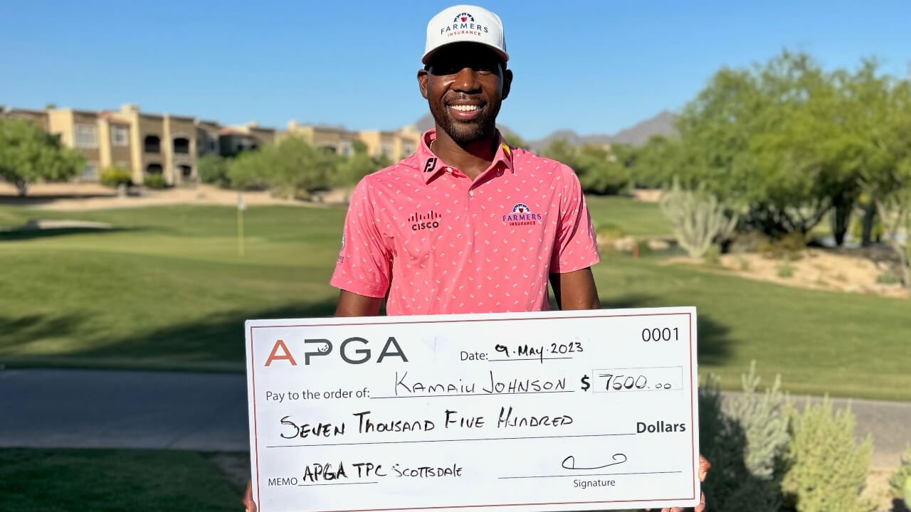 Kamaiu sets record winning APGA at TPC Scottsdale