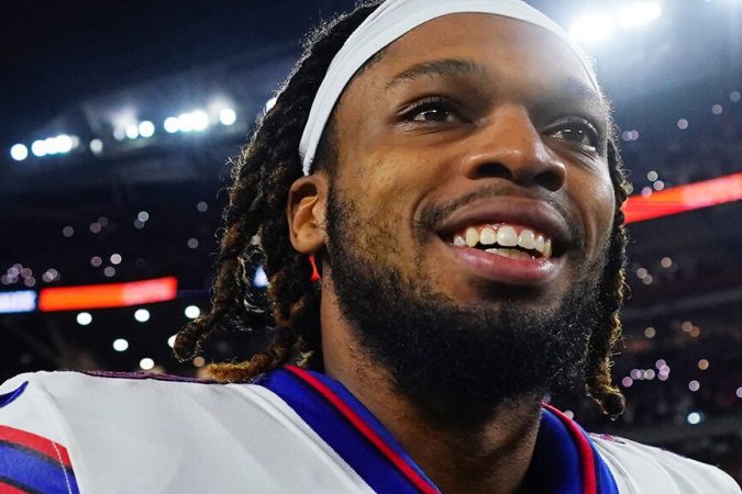Damar Hamlin Honored as 2023 George Halas Award Winner