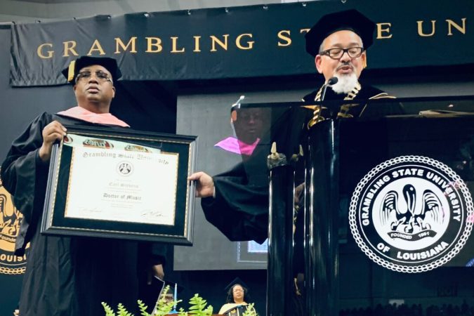 E-40 Receives Honorary Doctorate Degree From Grambling State University