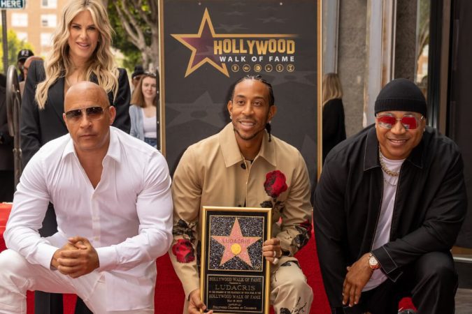 Ludacris Receives Star on Famed Hollywood Walk of Fame