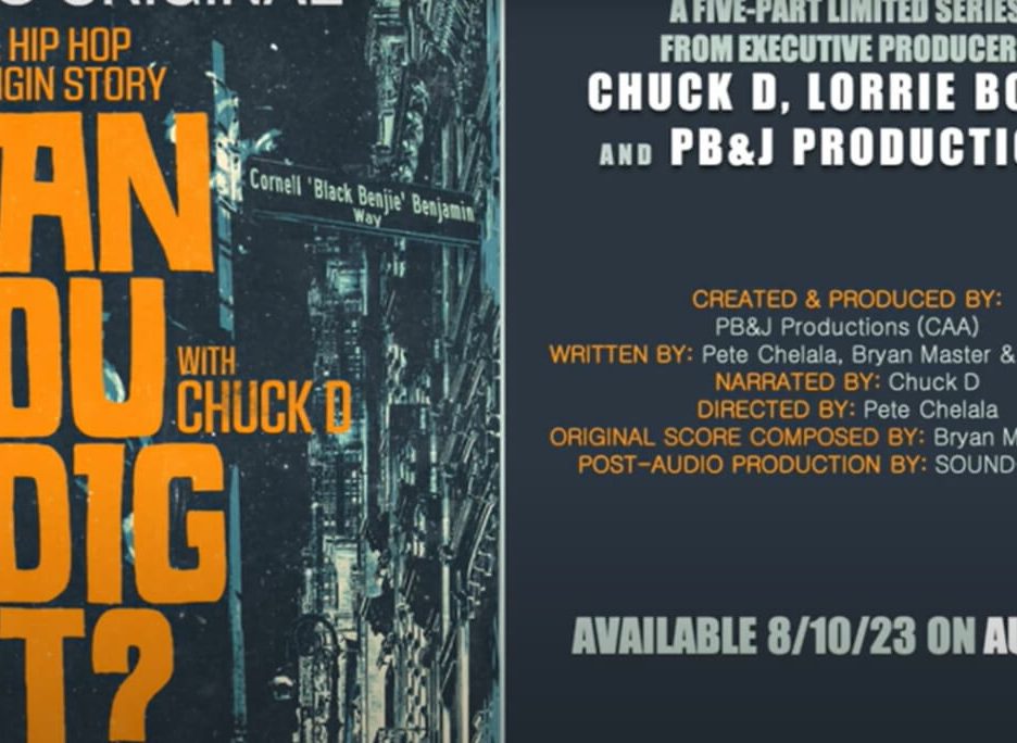 Audible Releases Trailer for Hip-Hop-Inspired Series, ‘Can You Dig It?’ Narrated by Chuck D