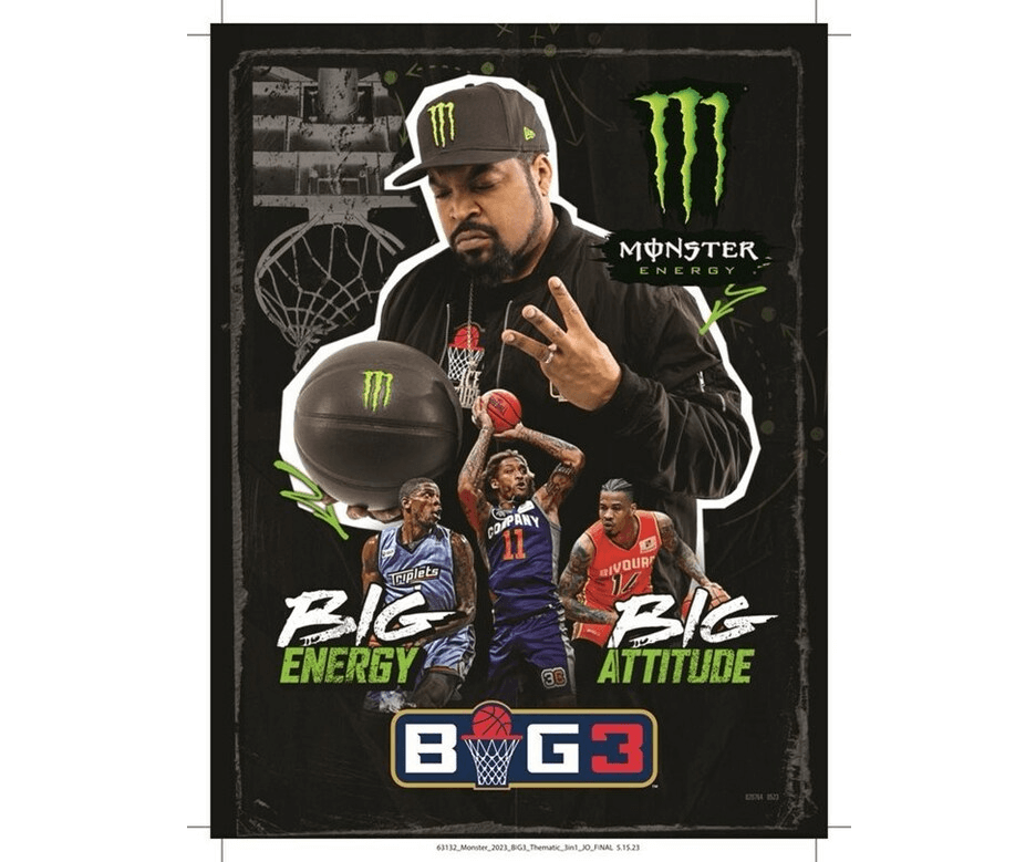 Monster Energy: Official Energy Drink of the BIG3
