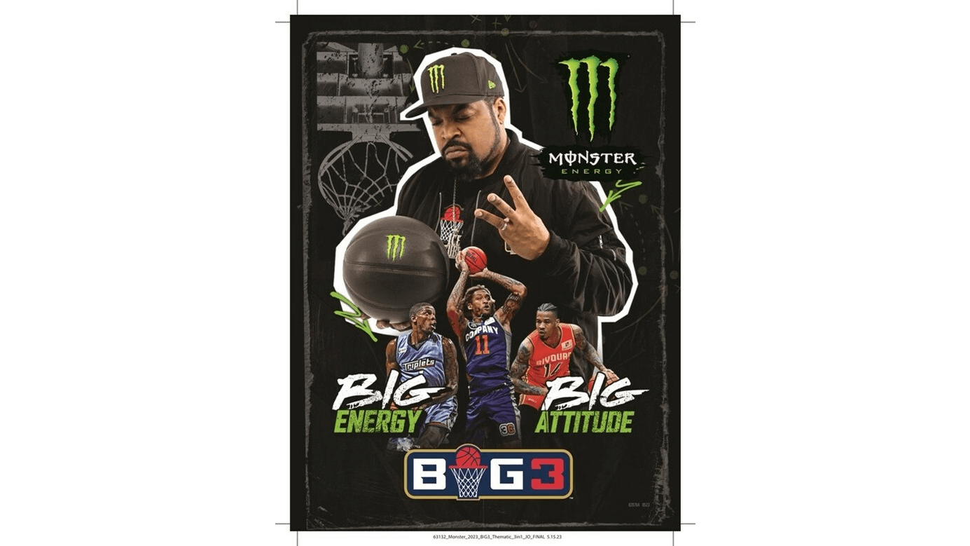 Monster Energy: Official Energy Drink of the BIG3