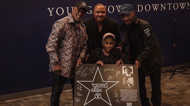 Kool & the Gang Receive Star In Youngstown (OH) Walk Of Fame