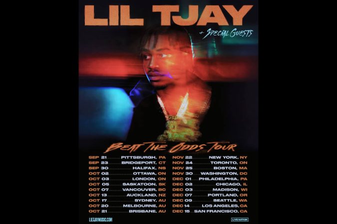 Lil Tjay Announces 2023 Beat The Odds Tour