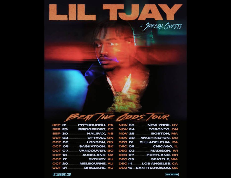 Lil Tjay Announces 2023 Beat The Odds Tour
