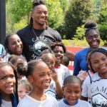 Atlanta Falcons' Bijan Robinson Hosts Camp MBUSA With Mercedes-Benz And YMCA