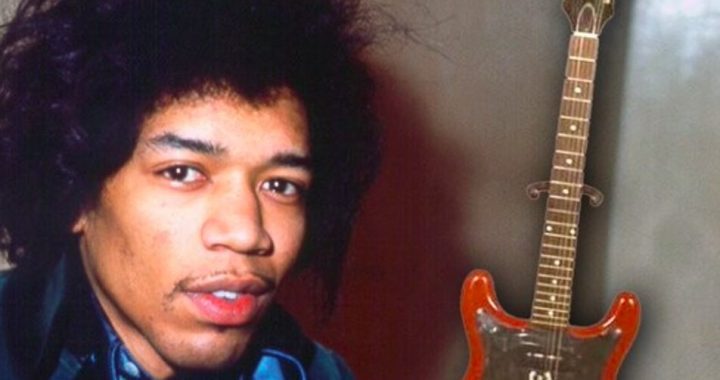 For $1.25M, You Can Own Jimi Hendrix's 1961 Epiphone Wilshire Guitar