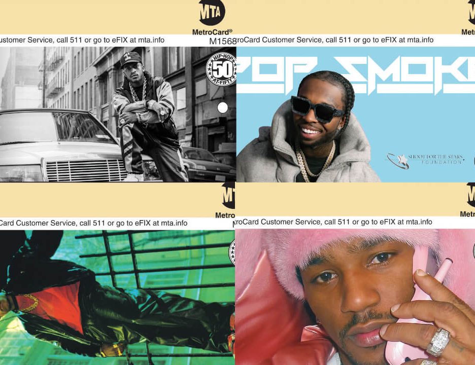 Universal Music and the MTA is distributing Metro Cards featuring Cam’Ron, LL COOL J, Rakim, and Brooklyn's Pop Smoke