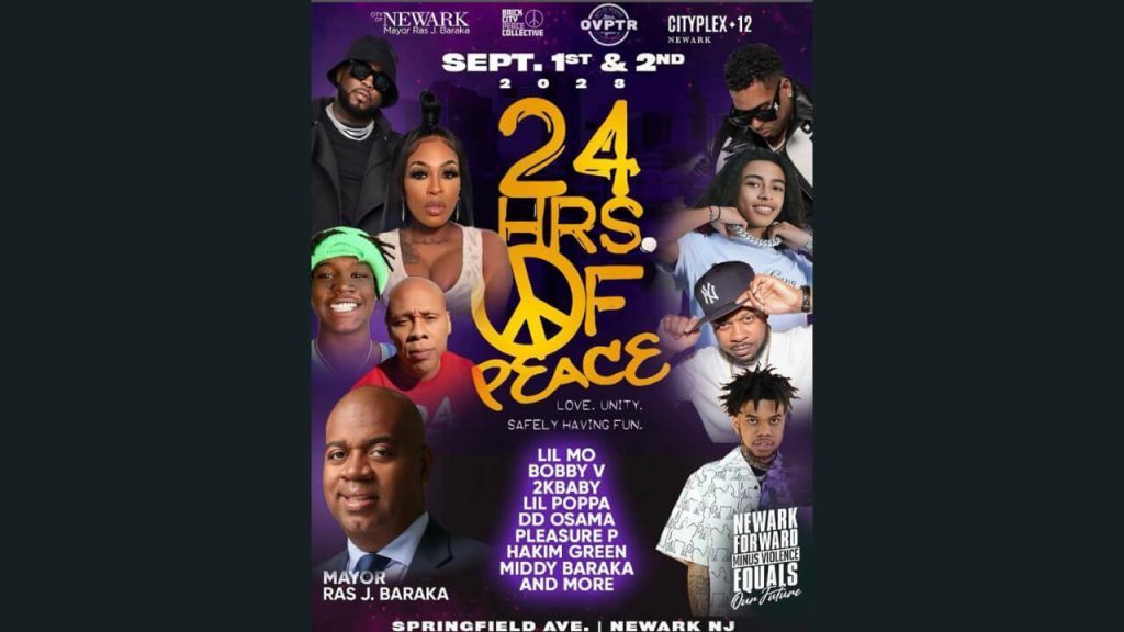 Mayor Ras J. Baraka Host 24 Hrs of Peace From September 1 to September 2