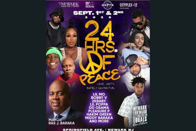 Mayor Ras J. Baraka Host 24 Hrs of Peace From September 1 to September 2