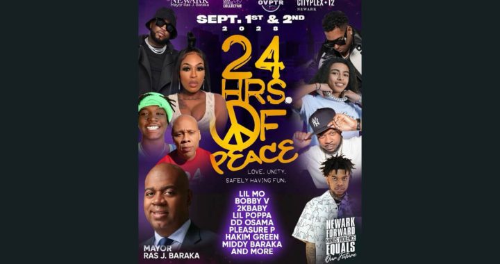 Mayor Ras J. Baraka Host 24 Hrs of Peace From September 1 to September 2