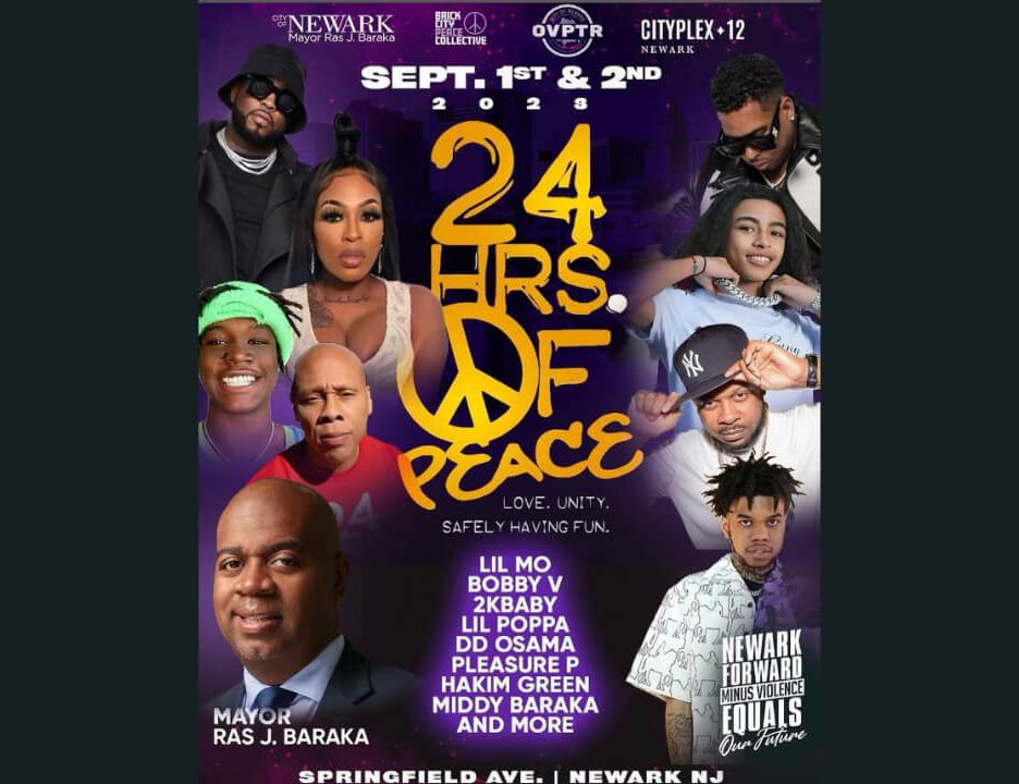 Mayor Ras J. Baraka Host 24 Hrs of Peace From September 1 to September 2
