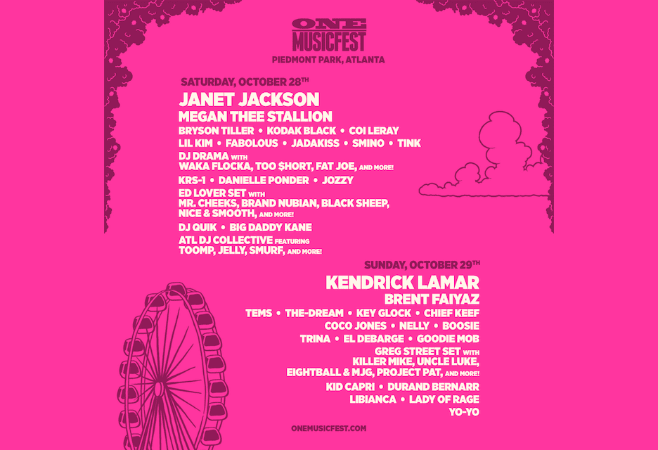 ONE Musicfest Announces Limited Single-Day Tickets Available