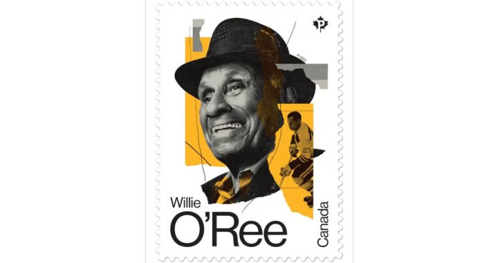 Canada Post Issues Commemorative Stamp of Willie O'Ree National Hockey League's First Black Player