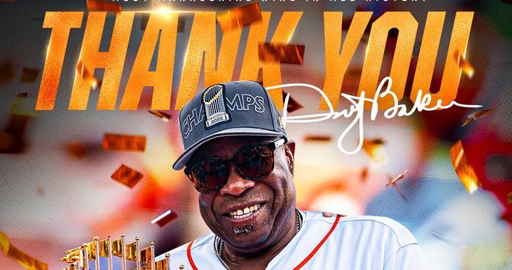 Houston Astros Dusty Baker Retires After 26 Years Of Being A Manager