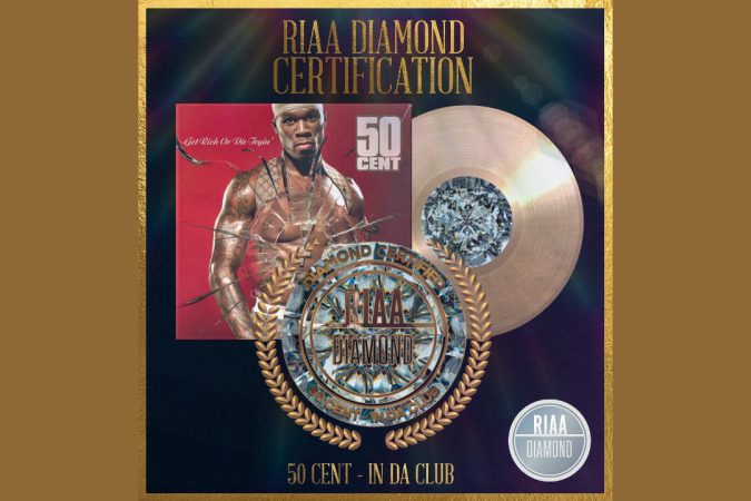 50 Cent Earns First RIAA Certified Diamond Record With 'In Da Club'