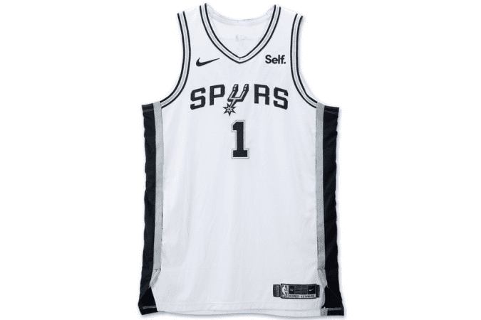 San Antonio Rookie Victor Wembanyama's NBA Debut Game-Worn Jersey Auctions For $762K