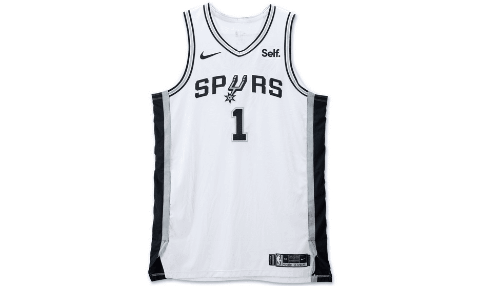 San Antonio Rookie Victor Wembanyama's NBA Debut Game-Worn Jersey Auctions For $762K