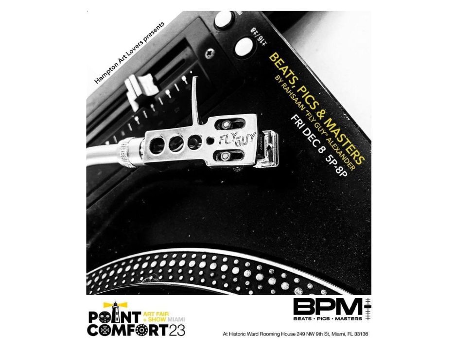 Hampton Art Lovers Presents BPM: Beats, Pics & Masters on December 8, 2023